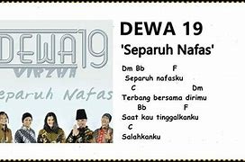 Chord Dewi Dewa 19 - Separuh Nafasku